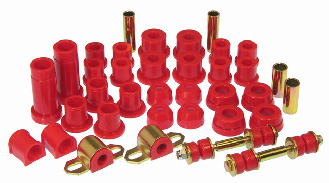 Prothane 84-88 Toyota Truck 2wd Total Kit - Red Prothane Bushings - Full Vehicle Kits  AXOPROS