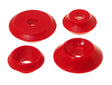 Prothane 84 & Earlier VW Rabbit / Golf 1 Rear Shock Tower Bushings - Red Prothane Bushing Kits  AXOPROS