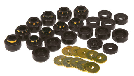 Prothane 87-96 Jeep Wrangler Body Mount - Black Prothane Bushing Kits  AXOPROS