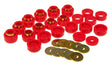 Prothane 87-96 Jeep Wrangler Body Mount - Red Prothane Bushing Kits  AXOPROS