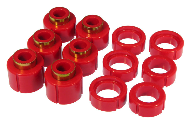 Prothane 88-98 GM Std Cab 2/4wd Cab Mount - Red Prothane Bushing Kits  AXOPROS
