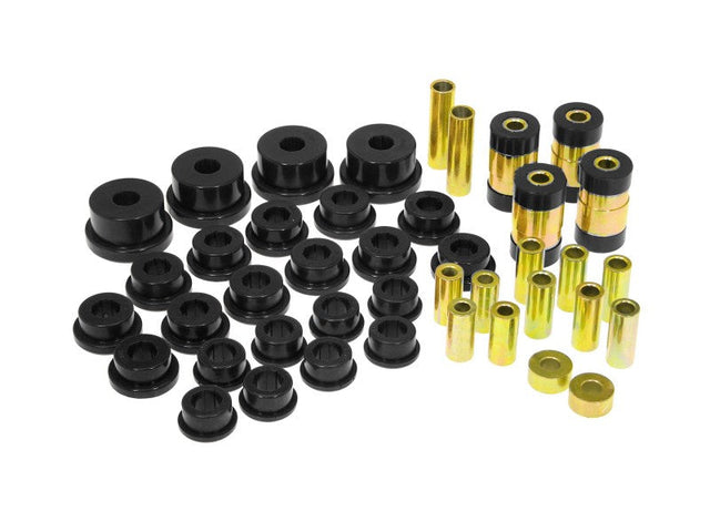 Prothane 95-99 Mitsubishi Eclipse Rear Upper/Lower Control Arm Bushings - Black Prothane Bushing Kits  AXOPROS