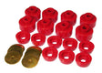 Prothane 99-06 Chevy Silverado 2/4wd Body Mounts - Red Prothane Bushing Kits  AXOPROS