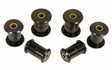 Prothane 99-14 Chevy Silverado 1500/2500 2/4wd Rear Spring Bushings - Black Prothane Bushing Kits  AXOPROS