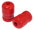 Prothane Jeep Wrangler JK 2/4DR Front Bump Stop - Red Prothane Bump Stops  AXOPROS