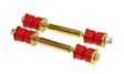 Prothane Universal End Link Set - 4 1/2in Mounting Length - Red Prothane Sway Bar Bushings  AXOPROS