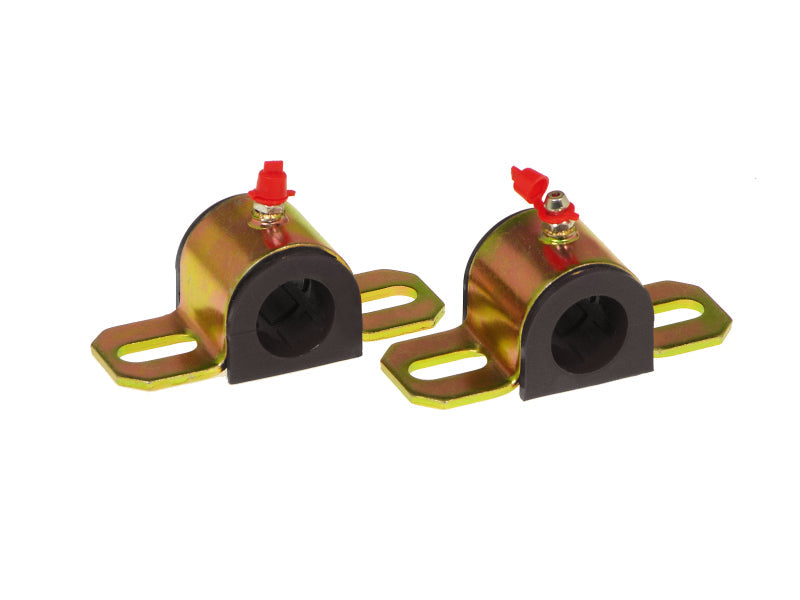 Prothane Universal Greasable Sway Bar Bushings - 7/8in - Type A Bracket - Black Prothane Sway Bar Bushings  AXOPROS