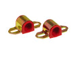 Prothane Universal Sway Bar Bushings - 1in for A Bracket - Red Prothane Sway Bar Bushings  AXOPROS