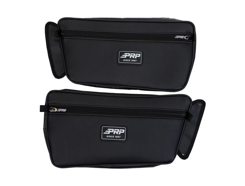 PRP 2020+ Yamaha Wolverine RMAX Front Door Bags - Black (Pair) PRP Seats Tool Storage  AXOPROS