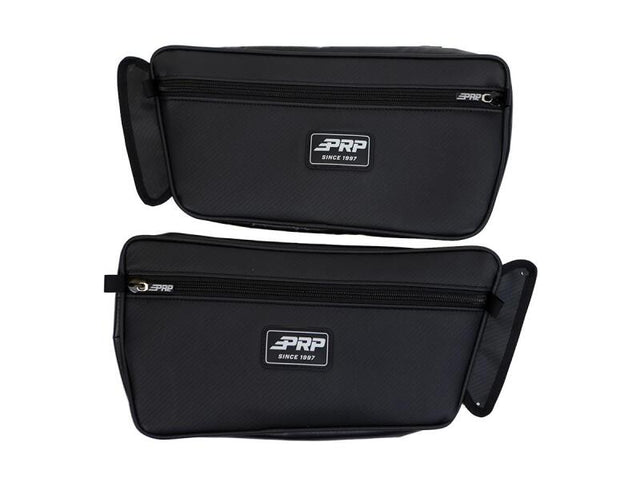 PRP 2020+ Yamaha Wolverine RMAX Front Door Bags - Black (Pair) PRP Seats Tool Storage  AXOPROS