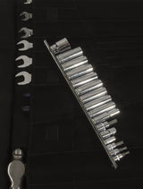 PRP 35pc Can-Am Roll Up Tool bag Tool kit - Black PRP Seats Tool Storage  AXOPROS