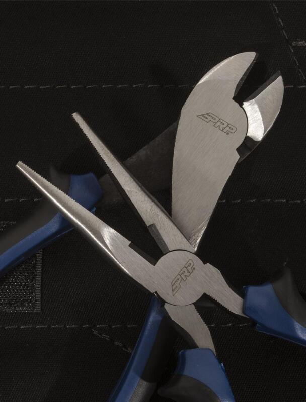 PRP 35pc Can-Am Roll Up Tool bag Tool kit - Black PRP Seats Tool Storage  AXOPROS