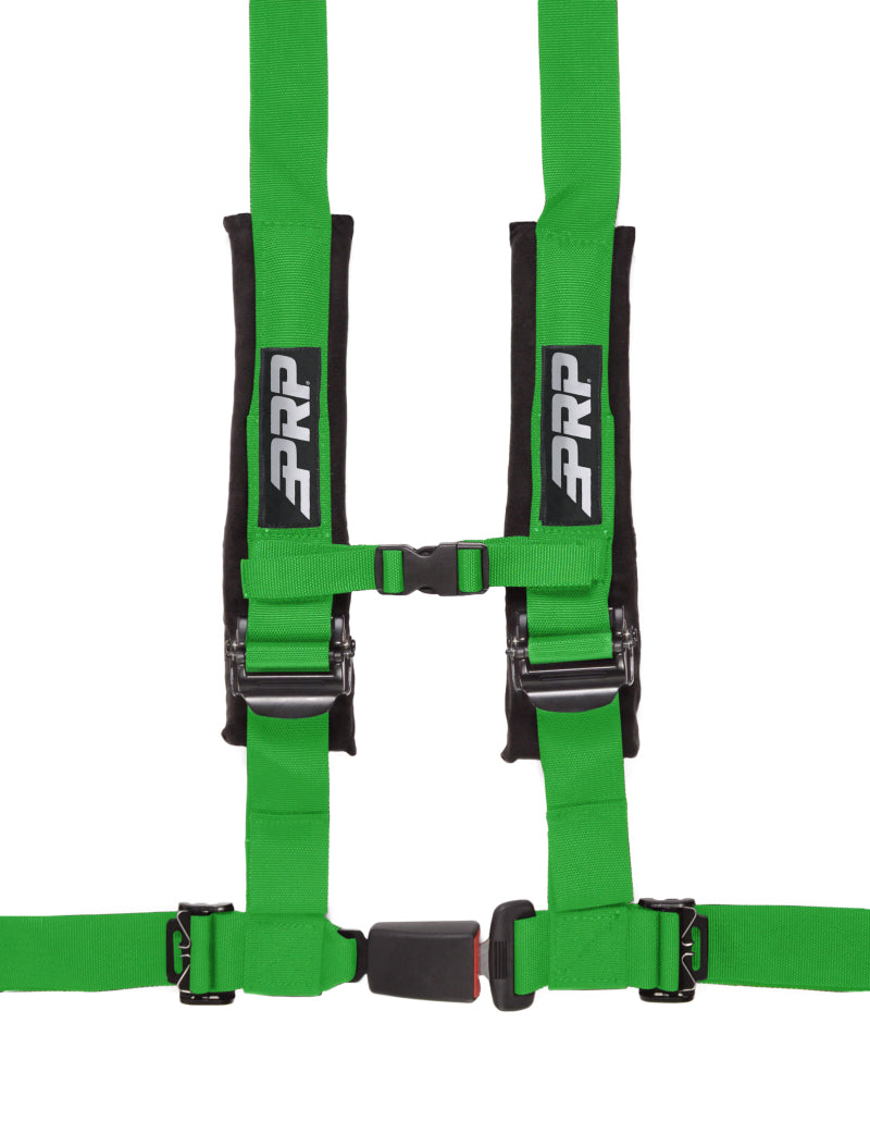 PRP 4.2 Harness- Green PRP Seats Seat Belts & Harnesses  AXOPROS