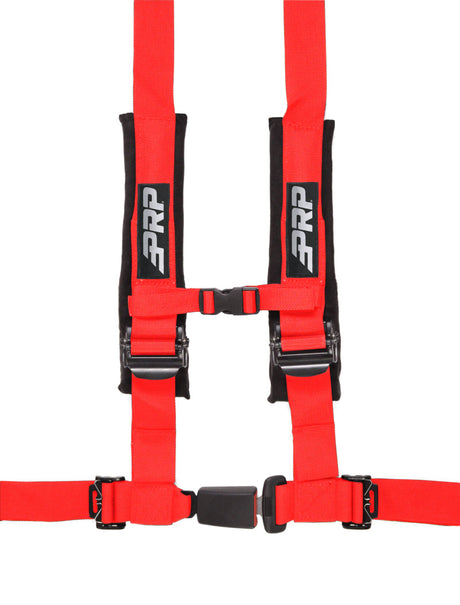 PRP 4.2 Harness- Red PRP Seats Seat Belts & Harnesses  AXOPROS