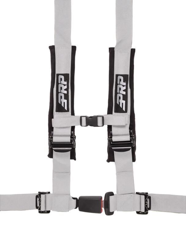 PRP 4.2 Harness- Silver PRP Seats Seat Belts & Harnesses  AXOPROS