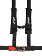 PRP 4.2 Harness with Latch / Link Lap Belt- Black PRP Seats Seat Belts & Harnesses  AXOPROS
