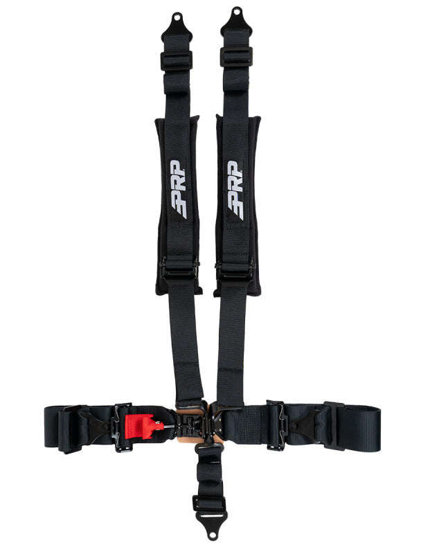 PRP 5.3x2 Harness - 5 Point Harness 3In Lap Belts 2In Shoulder Belts w/ Removable Pads PRP Seats Seat Belts & Harnesses  AXOPROS