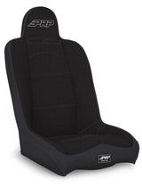 PRP Daily Driver High Back Suspension Seat (Two Neck Slots) - All Black PRP Seats Seats  AXOPROS
