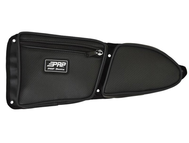 PRP Polaris RZR Front Door Bag with Knee Pad  (Driver Side)- Black PRP Seats Bags - Bike Bags  AXOPROS