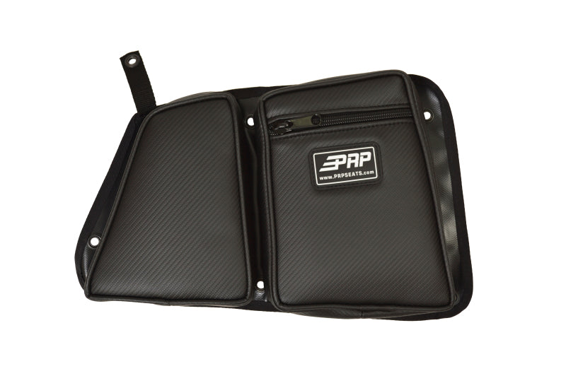 PRP Polaris RZR Rear Door Bag with Knee Pad for Polaris RZR/(Passenger Side)- Black PRP Seats Bags - Bike Bags  AXOPROS