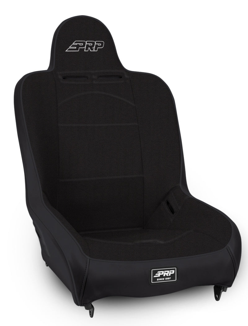 PRP Premier High Back Suspension Seat (Two Neck Slots) - All Black PRP Seats Seats  AXOPROS