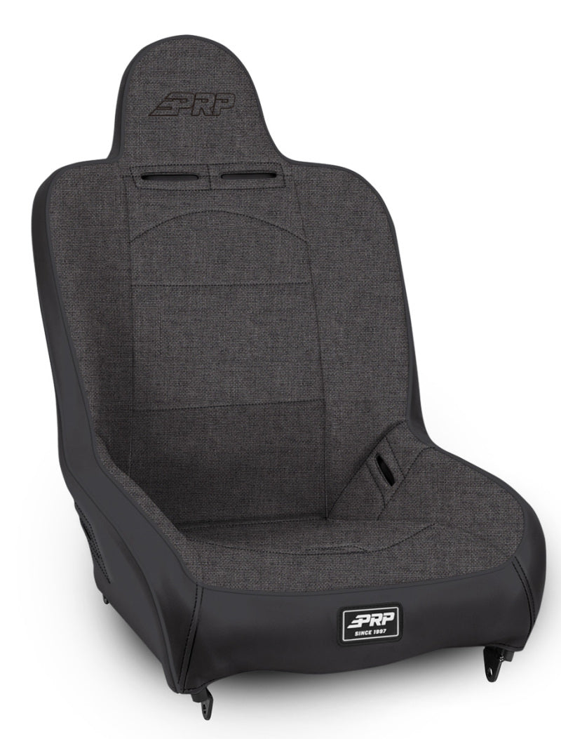 PRP Premier High Back Suspension Seat (Two Neck Slots) - All Grey PRP Seats Seats  AXOPROS