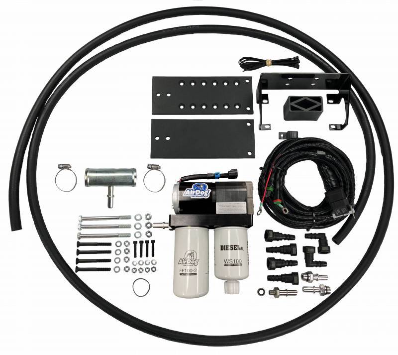 PureFlow AirDog 94-98 Dodge 12V 5.9L Cummins FP-100-4G Fuel Pump AirDog Fuel Air Separators  AXOPROS