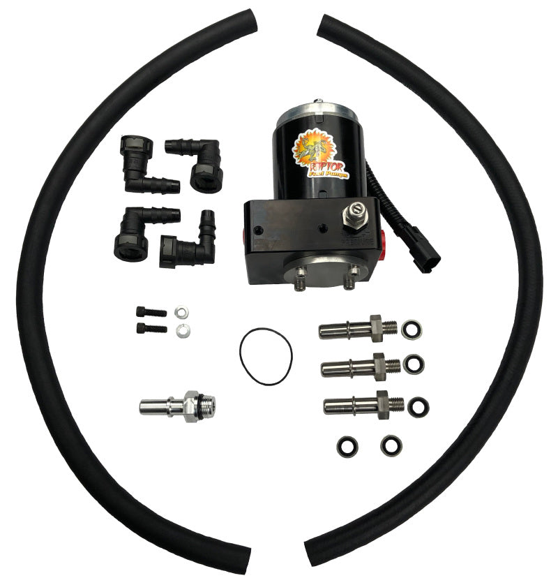 PureFlow Raptor 98.5-02 Dodge 5.9L Cummins FRRP-150 Factory Replacement Fuel Pump w/Big Line Kit AirDog Fuel Pumps  AXOPROS