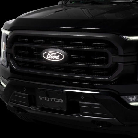 Putco 15-17 Ford F-150 Front Luminix Ford LED Emblem - Fits bar Style Grillee Putco Light Bars & Cubes  AXOPROS