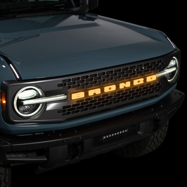 Putco 21-23 Ford Bronco Emblem (Does Not Fit Front Camera Models) Putco Exterior Trim  AXOPROS