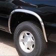 Putco 88-98 Chevrolet CK / Silverado (Incl Sportside) - Full w/o Flares Stainless Steel Fender Trim Putco Exterior Trim  AXOPROS
