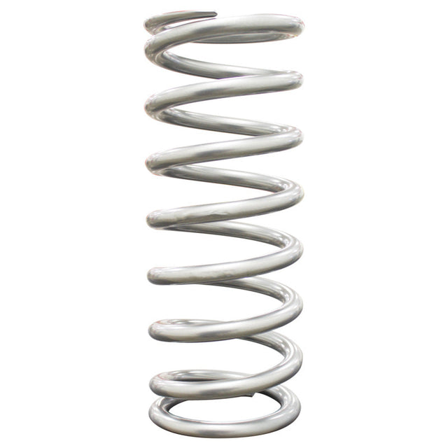 QA1 2-1/2in ID High Travel Spring - 10in Length x 450lbs/in - Silver Powder Coated QA1 Coilover Springs  AXOPROS