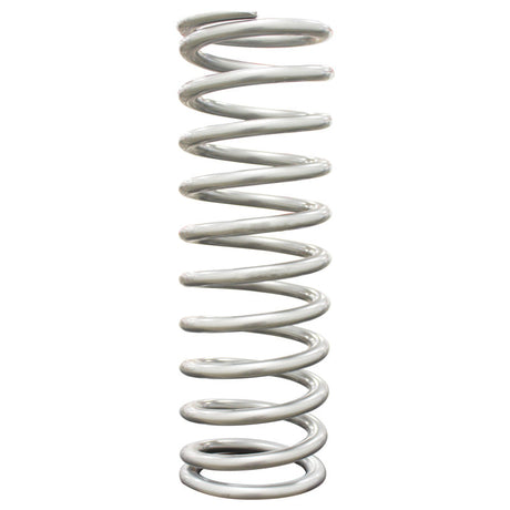 QA1 2-1/2in ID High Travel Spring - 14in Length x 250lbs/in - Silver Powder Coated QA1 Coilover Springs  AXOPROS