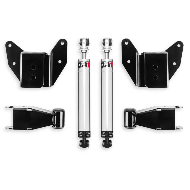 QA1 99-06 Chevrolet Silverado 1500 2WD Long Bed Double Adjustable 2-4in Rear Drop Kit QA1 Lowering Kits  AXOPROS