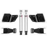 QA1 99-06 Chevrolet Silverado 1500 2WD Short Bed Double Adjustable 2-4in Rear Drop Kit QA1 Lowering Kits  AXOPROS