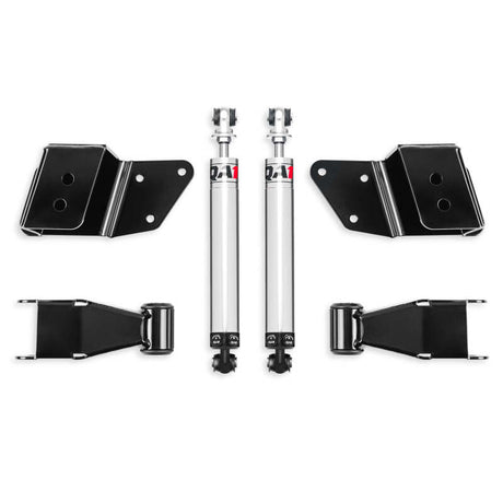 QA1 99-06 Chevrolet Silverado 1500 2WD Short Bed Double Adjustable 2-4in Rear Drop Kit QA1 Lowering Kits  AXOPROS