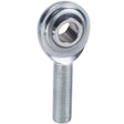 QA1 C Series 2-Pc Rod End - Male/Right Hand - .375in Bore x 3/8-24 - Carbon Steel QA1 Tie Rods  AXOPROS