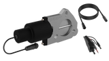 QTP 2.25in Bolt-On QTEC Electric Cutout Valve - Single QTP Exhaust Cutouts  AXOPROS