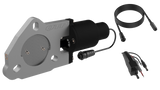 QTP 2.25in Bolt-On QTEC Electric Cutout Valve - Single QTP Exhaust Cutouts  AXOPROS
