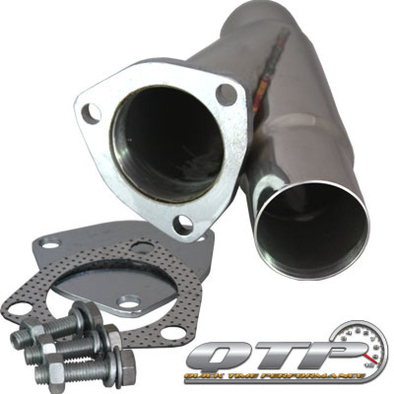 QTP 2.25in Weld-On QTEC Exhaust Cutout Y-Pipe QTP Y Pipes  AXOPROS