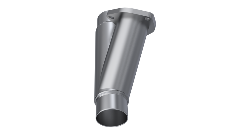 QTP 2.25in Weld-On QTEC Exhaust Cutout Y-Pipe QTP Y Pipes  AXOPROS