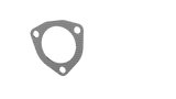 QTP 2.5in Bolt-On QTEC 3 Bolt Gasket QTP Exhaust Gaskets  AXOPROS