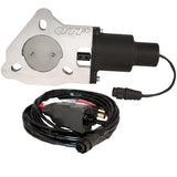 QTP 2.5in Bolt-On QTEC Electric Cutout Valve - Single QTP Exhaust Cutouts  AXOPROS