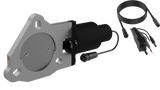 QTP 3in Bolt-On QTEC Electric Cutout Valve - Single QTP Exhaust Cutouts  AXOPROS