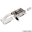 QTP 3in Weld-On 304SS Screamer Muffler w/Bolt-On QTEC Electric Cutout QTP Muffler  AXOPROS
