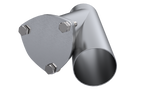 QTP 3in Weld-On QTEC Exhaust Cutout Y-Pipe QTP Y Pipes  AXOPROS