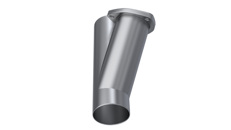 QTP 3in Weld-On QTEC Exhaust Cutout Y-Pipe QTP Y Pipes  AXOPROS