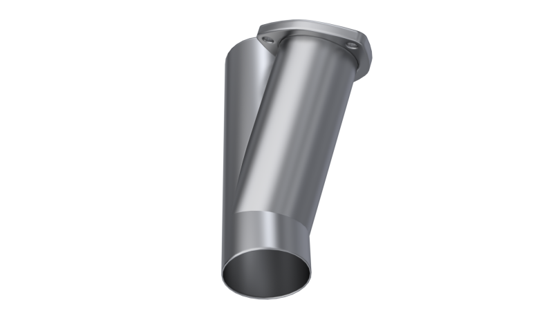 QTP 3in Weld-On QTEC Exhaust Cutout Y-Pipe QTP Y Pipes  AXOPROS