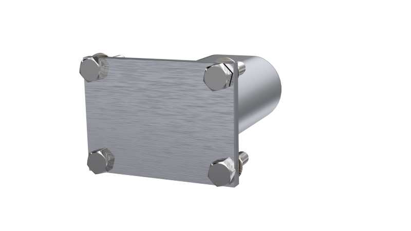 QTP 3in Weld-On QTEC Low Profile Conncetion Oval Tube Kit QTP Exhaust Cutouts  AXOPROS