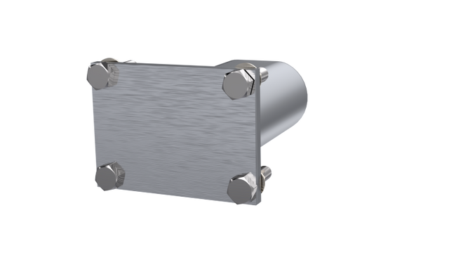 QTP 3in Weld-On QTEC Low Profile Conncetion Oval Tube Kit QTP Exhaust Cutouts  AXOPROS